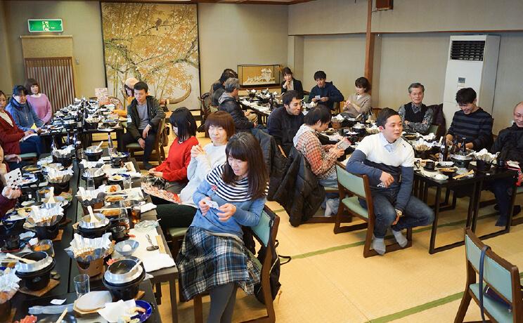 平成30年　恒例のBBQと消防訓練、芝政リレーマラソン、社員旅行、工場見学、食事会 、新年会など
